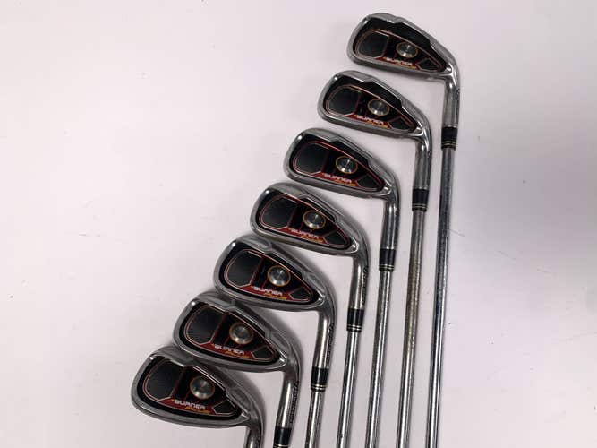 TaylorMade Burner Plus Iron Set 4-PW+GW Burner Superfast 85g Uniflex RH
