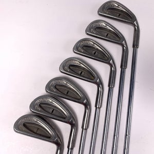 Ping Eye Iron Set 2-9 Black Dot ZZ Lite Stiff Steel Mens RH No 6 iron