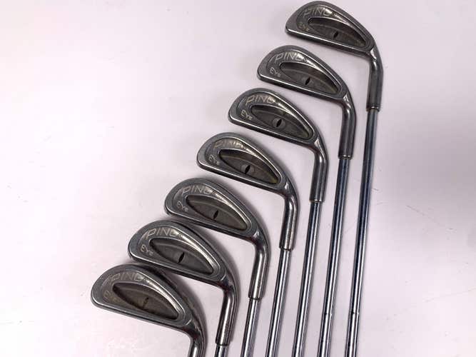 Ping Eye Iron Set 2-9 Black Dot ZZ Lite Stiff Steel Mens RH No 6 iron
