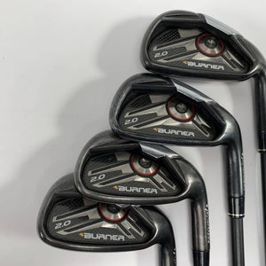 TaylorMade Burner 2.0 Iron Set 5-9 SuperFast Senior Graphite Mens RH No 7 iron