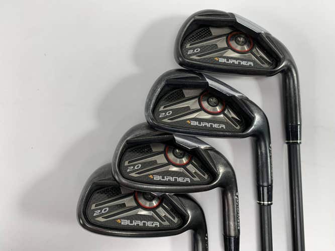 TaylorMade Burner 2.0 Iron Set 5-9 SuperFast Senior Graphite Mens RH No 7 iron