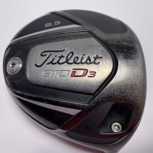 Titleist 910 D3 Driver 9.5* HEAD ONLY Mens RH