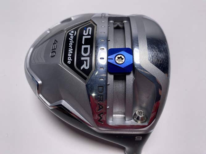 TaylorMade SLDR 430 Driver 9* HEAD ONLY Mens RH -MINT