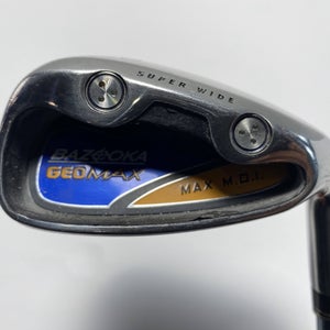 Tour Edge Bazooka Geomax Pitching Wedge PW Grafalloy Bazooka GeoMax 68g Mens RH