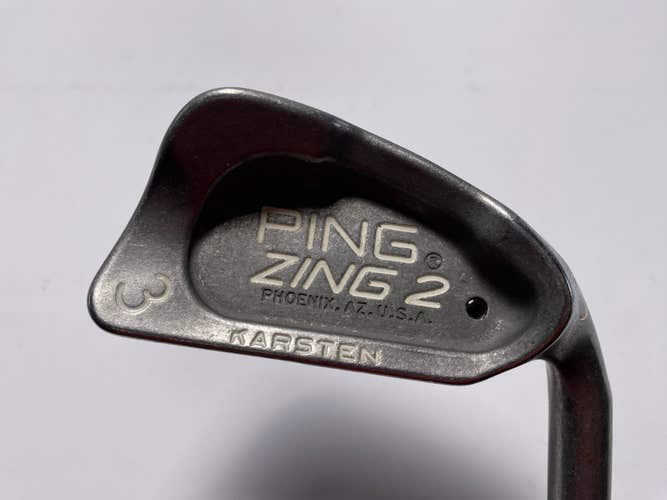 Ping Zing 2 Single 3 Iron Black Dot Karsten JZ Regular Steel Mens RH