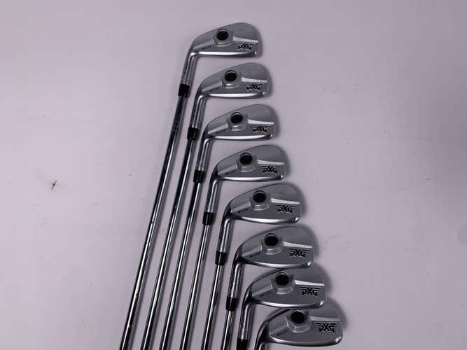 PXG 0317 T Iron Set 4-PW+GW Project X LZ 6.0 120g Stiff Steel Mens LH
