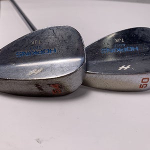 Hopkins CJ-1 Satin Chrome Wedge Set 50* 54* Wedge Steel Mens RH