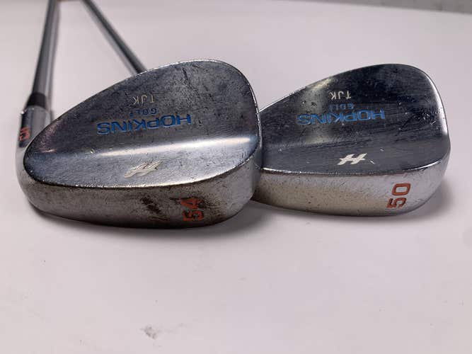 Hopkins CJ-1 Satin Chrome Wedge Set 50* 54* Wedge Steel Mens RH