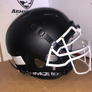 4 USED SCHUTT VENGEANCE PRO HELMETS FLAT BLACK