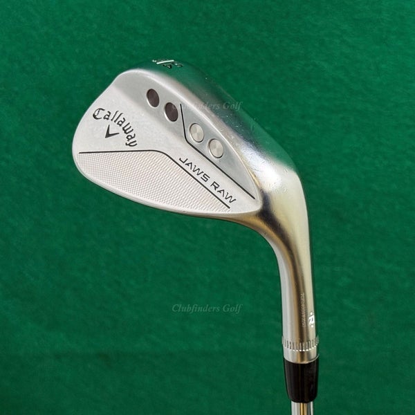 Callaway Jaws Raw Chrome 54-10S 54 Sand Wedge Dynamic Gold TI S400 Steel Stiff