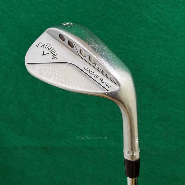 Callaway Jaws Raw Chrome 60-12W 60 Lob Wedge DGTI Spinner 115 Steel Stiff