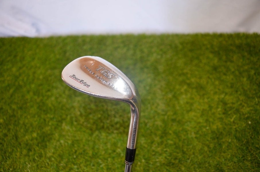 Tour Edge	Triple Grind Sole	58* Wedge	RH	35.5"	Steel	Wedge	Golf Pride