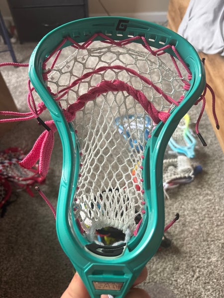 CUSTOM TEAL DYED Gait Mustang Strung Head (New)