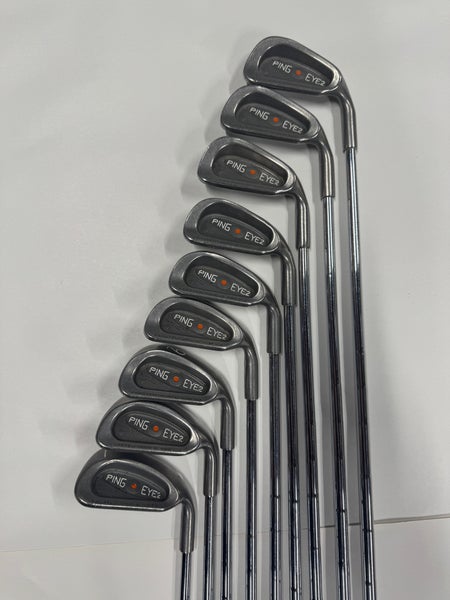 Ping Eye 2 Iron Set, 3-PW + LB, Orange Dot, Steel Shaft, RH