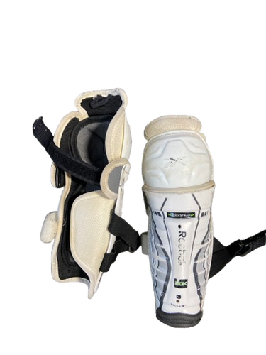 Used Reebok Youth Shin Guards White 9" 11472-S000142991