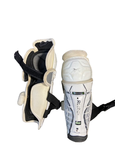 Used Reebok Youth Shin Guards White 9" 11472-S000142991