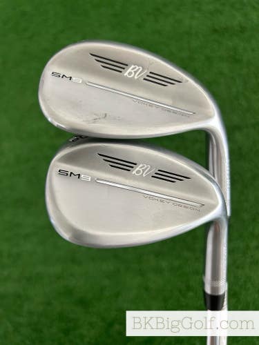 Titleist Vokey SM9 Chrome 2 Wedge Set (54 & 58 Degrees)