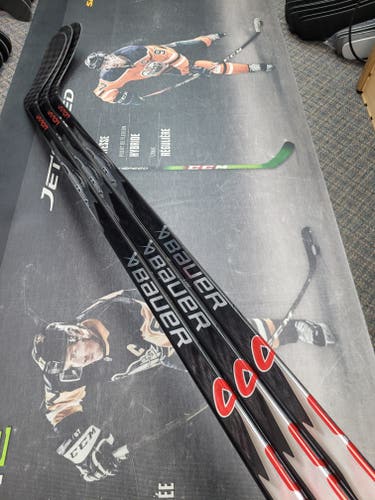 3 PACK | P92 | 70 Flex NEW! Senior Bauer Vapor Flylite League Right Handed Hockey Stick Pro Stock