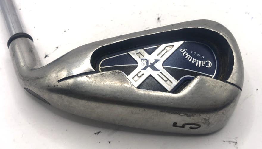 Callaway X-18 5 Iron Steel X18 Uniflex Shaft *Good*