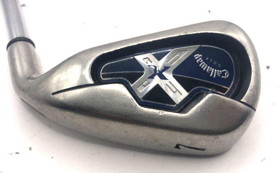 Callaway X-18 7 Iron Steel X18 Uniflex Shaft *Good*
