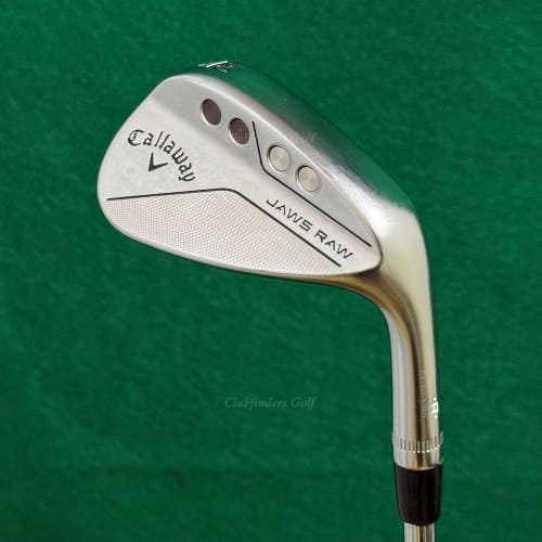 Callaway Jaws Raw Chrome 50-10S 50 Gap Wedge Dynamic Gold TI S400 Steel Stiff