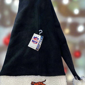 Cincinnati Bengals Vintage Late '90s NFL Fleece NOS Santa Hat w/Bell (New)