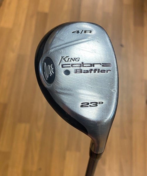 Cobra King Cobra Baffler RH  4 Wood 23 Degrees Stiff Flex 4 Wood Stiff / Mid Kick Aldila Shaft ,