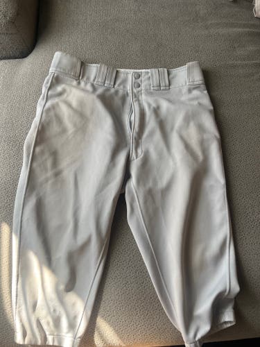 Gray Men's Adult XL Mizuno Game Pants (Used)