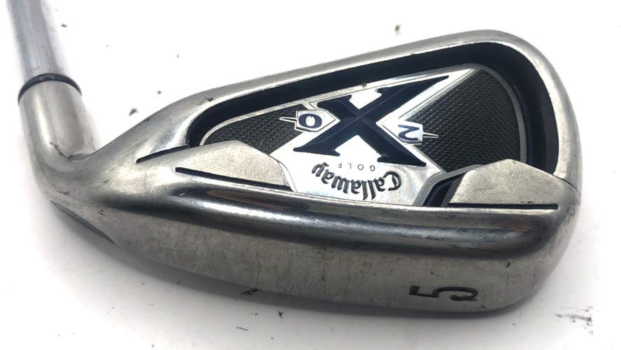 Callaway X-20 Individual 5 Iron Steel X20 Uniflex Shaft *needs grip*