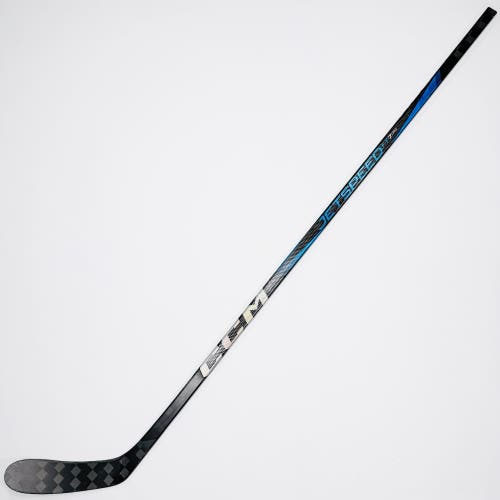 New Custom Blue CCM Jetspeed FT7 Pro Hockey Stick-RH-70 Flex-P28-Grip W/ Bubble Texture