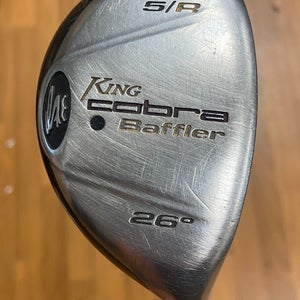 King Cobra RH Hybrid Stiff Flex 5H 26 Degrees Aldila Shaft Reg  Flex Mid Kick , Golf Pride Grip