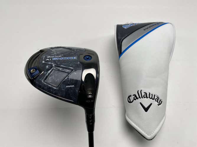 Callaway Paradym Ai Smoke Max Driver 10.5* Cypher Forty 5.5 40g Regular RH HC