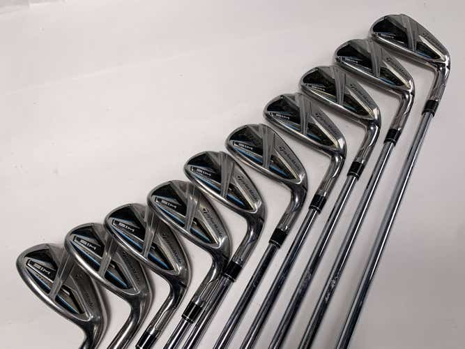 TaylorMade SIM MAX Iron Set 4-PW+AW+SW+LW NS Pro 950GH Regular Steel Mens RH