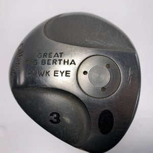 Callaway Hawkeye 3 Fairway Wood 15* Hawk Eye UL Ladies Graphite Womens RH