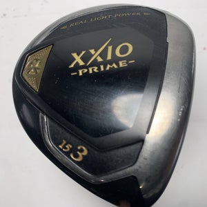 XXIO Prime 10 3 Fairway Wood 15* Prime SP-1000 Flex 2212 38g Regular RH