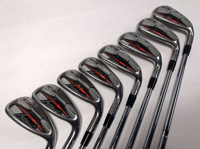 Titleist 710 AP1 Iron Set 4-PW+AW Dynamic Gold X100 Extra Stiff Steel Mens RH