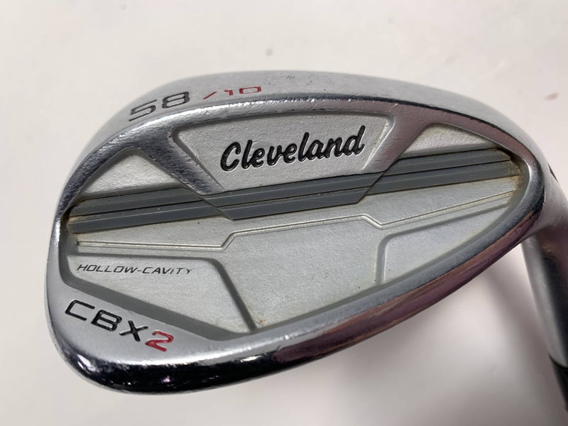 Cleveland CBX 2 Lob Wedge LW 58* 10 Fujikura Vista Pro 50g Regular Mens RH