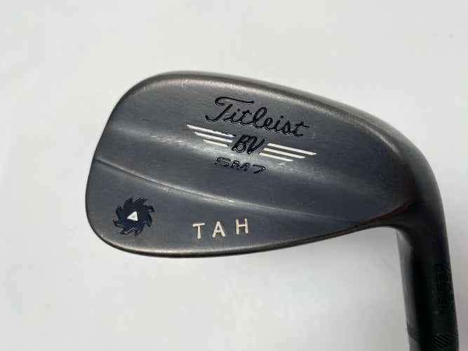 Titleist Vokey SM7 Jet Black Gap Wedge GW 46* 10 Bounce F-Grind Wedge Mens RH