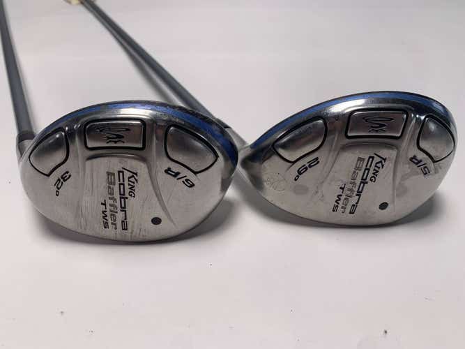 Cobra Baffler TWS 2009 5 & 6 Hybrid Set 25* 28* Aldila DVS-HL 50g Ladies RH