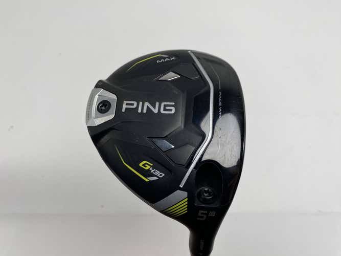 Ping G430 Max 5 Fairway Wood 18* Alta Quick 35g Senior Graphite Mens RH