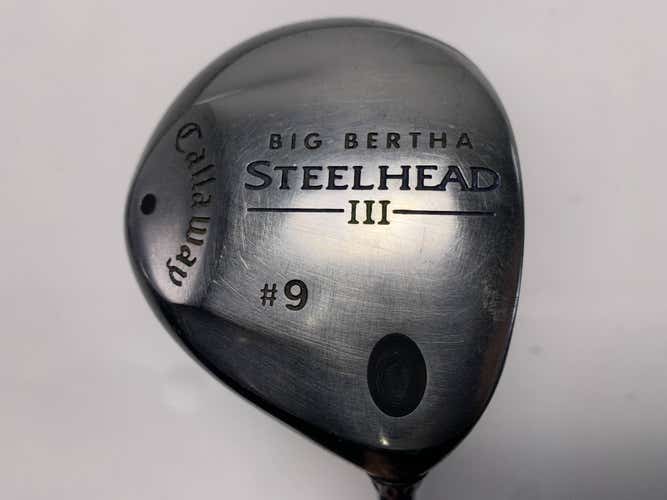 Callaway Steelhead III 9 Fairway Wood 24* System III Ladies Graphite Womens RH