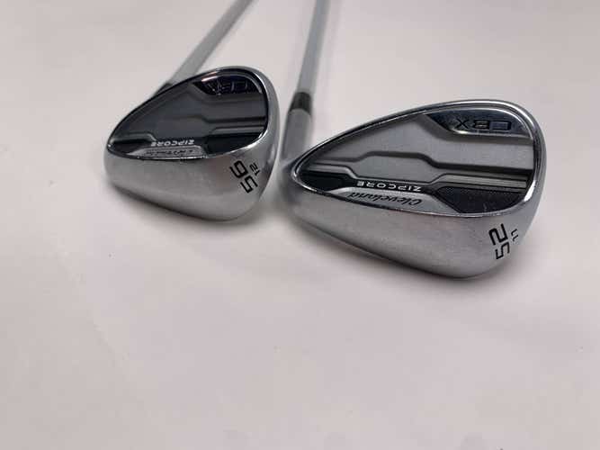 Cleveland CBX Zipcore Wedge Set 52* | 11 56* 12 Action Ultralite 50g Womens RH