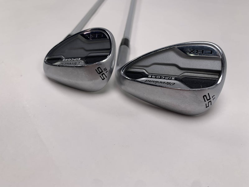 Cleveland CBX Zipcore Wedge Set 52* | 11 56* 12 Action Ultralite 50g Womens RH