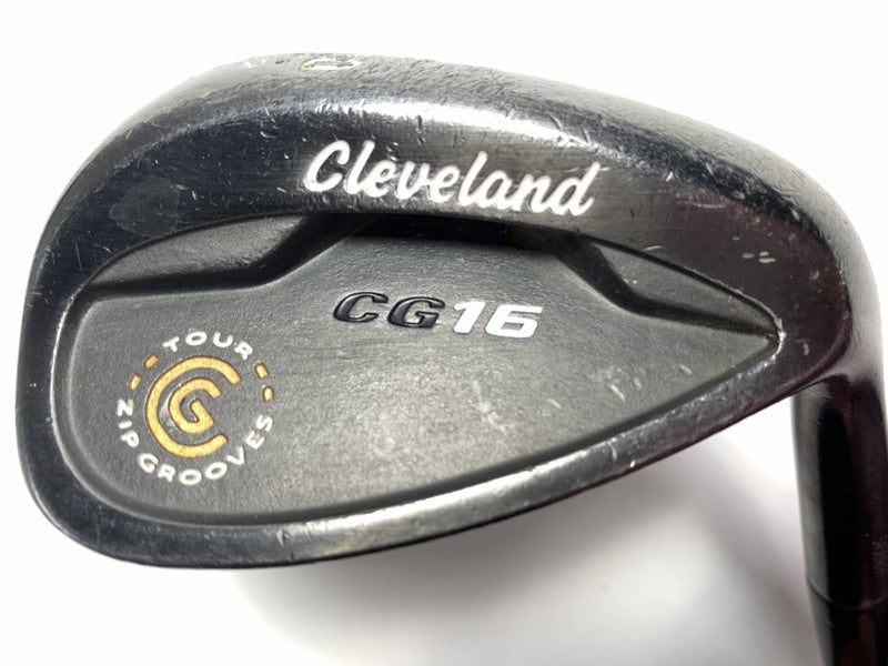 Cleveland CG16 Black Pearl Lob Wedge LW 60* 12  Traction Wedge Steel Mens RH