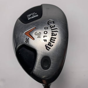 Callaway Fusion FT Hybrid 3 Hybrid 20* Aldila NVS Orange 85g Stiff RH