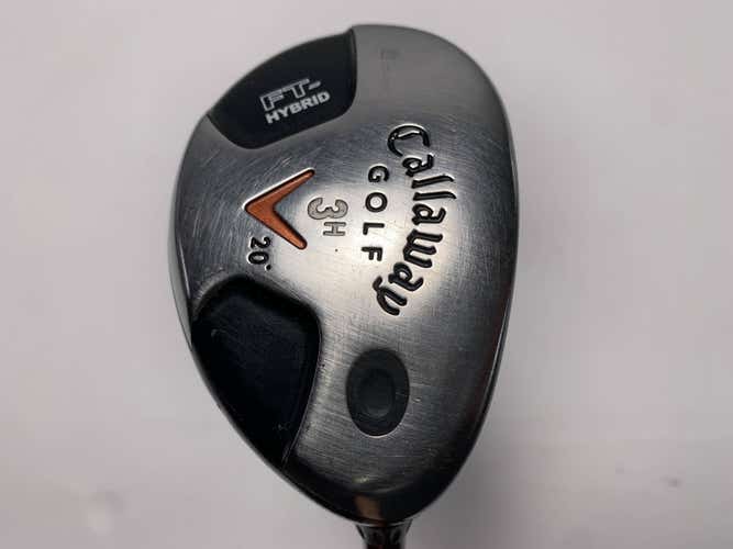 Callaway Fusion FT Hybrid 3 Hybrid 20* Aldila NVS Orange 85g Stiff RH