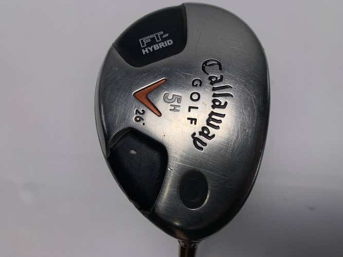 Callaway Fusion FT Hybrid 5 Hybrid 26* Aldila NVS 70g Ladies Graphite Womens RH