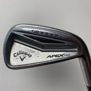 Callaway Apex Pro Single 6 Iron KBS Tour-V 110g Stiff Steel Mens RH