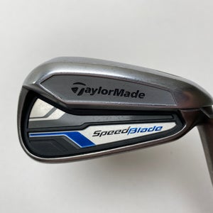 Taylormade Speedblade Single 6 Iron VeloxT 55g Senior Graphite Mens RH