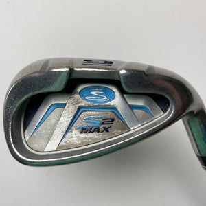 Cobra S2 Max Single 9 Iron Aldila DVS-HL 50g Ladies Graphite Womens RH